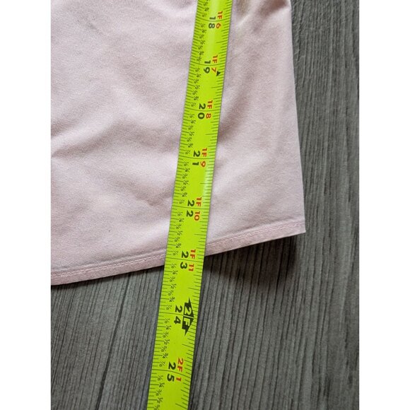 Coldwater Creek Pink 3/4 Sleeve Button-Front Blouse PM - Picture 6 of 7